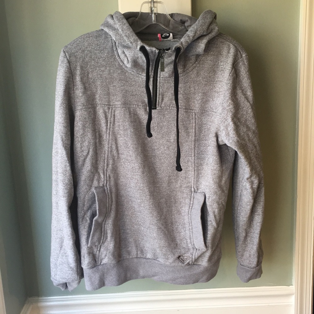 Roxy Hooded Sweatshirt Size M with pockets! GC